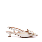 Slingback in vernice con maxi fiocco. - TreemmeCreazioni