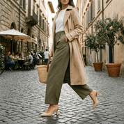 Slingback in vernice nude con tacco clessidra. - TreemmeCreazioni