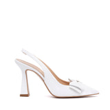 Slingback Sposa con fiocco.