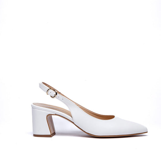 Slingback Sposa con tacco largo. - TreemmeCreazioni