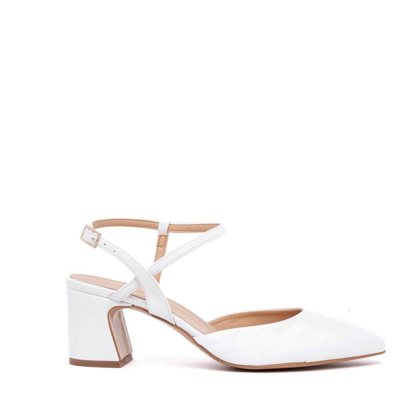 Slingback Sposa con tacco largo. - TreemmeCreazioni