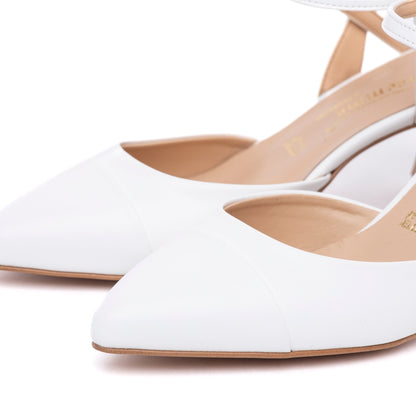 Slingback Sposa con tacco largo. - TreemmeCreazioni