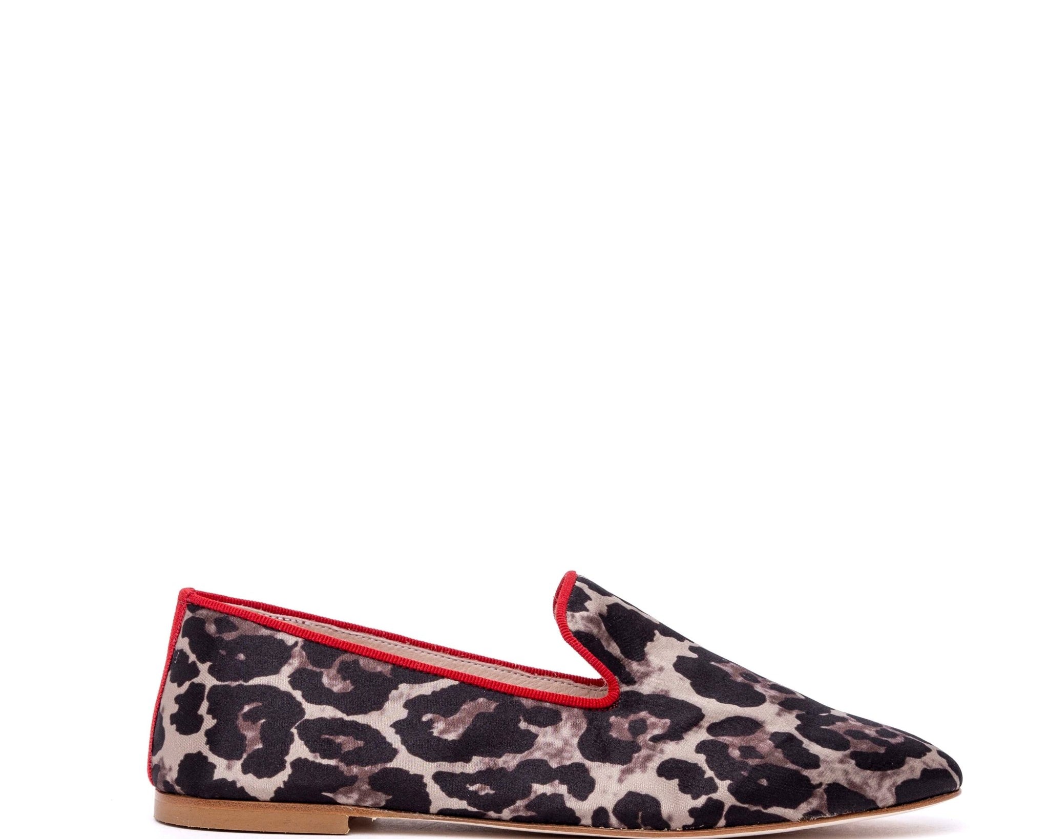Slippers in tessuto con stampa maculata. - TreemmeCreazioni