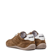 Sneakers Ambitious in camoscio e canvas tobacco - TreemmeCreazioni