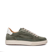Sneakers Ambitious in camoscio rasato verde militare - TreemmeCreazioni