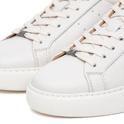 Sneakers Ambitious in pelle bottolata burro - TreemmeCreazioni