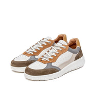 Sneakers Ambitious in pelle burro e camoscio - TreemmeCreazioni
