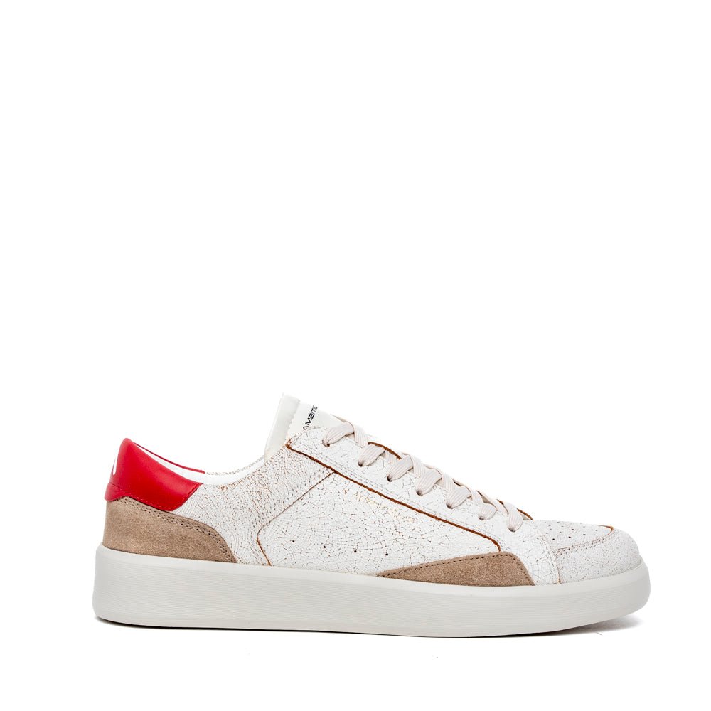 Sneakers Ambitious in pelle effetto anticato burro - TreemmeCreazioni