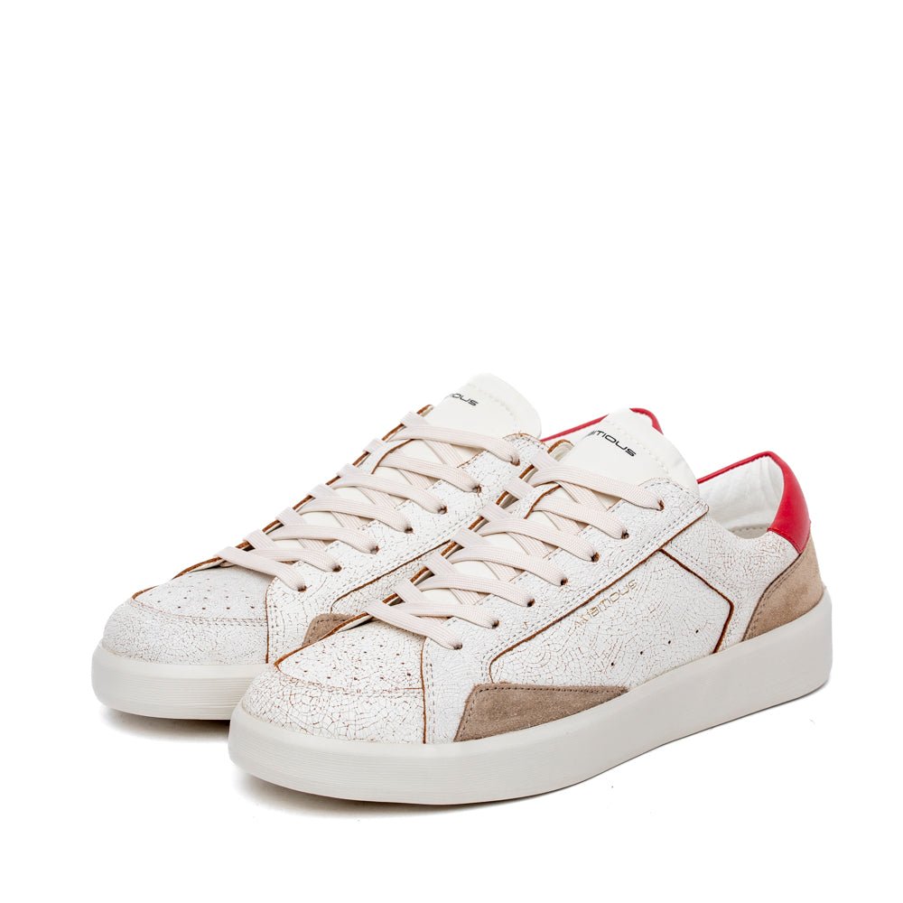 Sneakers Ambitious in pelle effetto anticato burro - TreemmeCreazioni