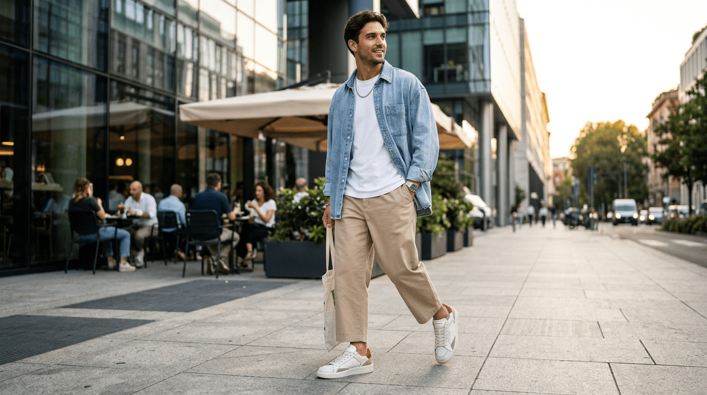 Sneakers Ambitious in pelle effetto anticato burro - TreemmeCreazioni