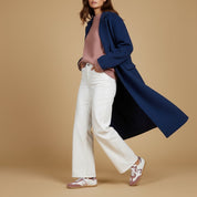 Sneakers bicolore in pelle e scamosciato. - TreemmeCreazioni