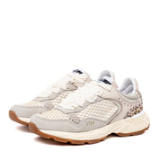 Sneakers fondo volume in camoscio e rete strass. - TreemmeCreazioni