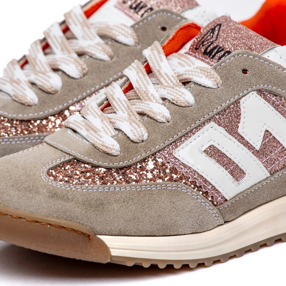 Sneakers in camoscio beige - TreemmeCreazioni