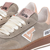 Sneakers in camoscio beige - TreemmeCreazioni