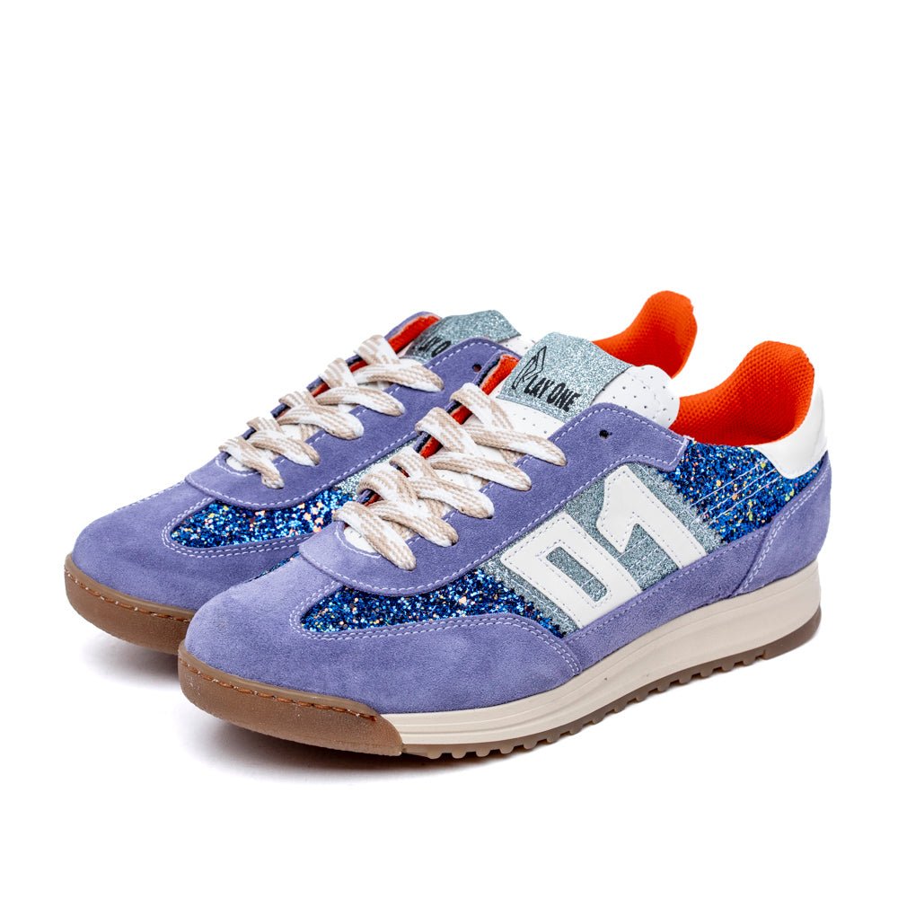 Sneakers in camoscio lavanda - TreemmeCreazioni