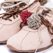 Sneakers in camoscio rasato nude - TreemmeCreazioni