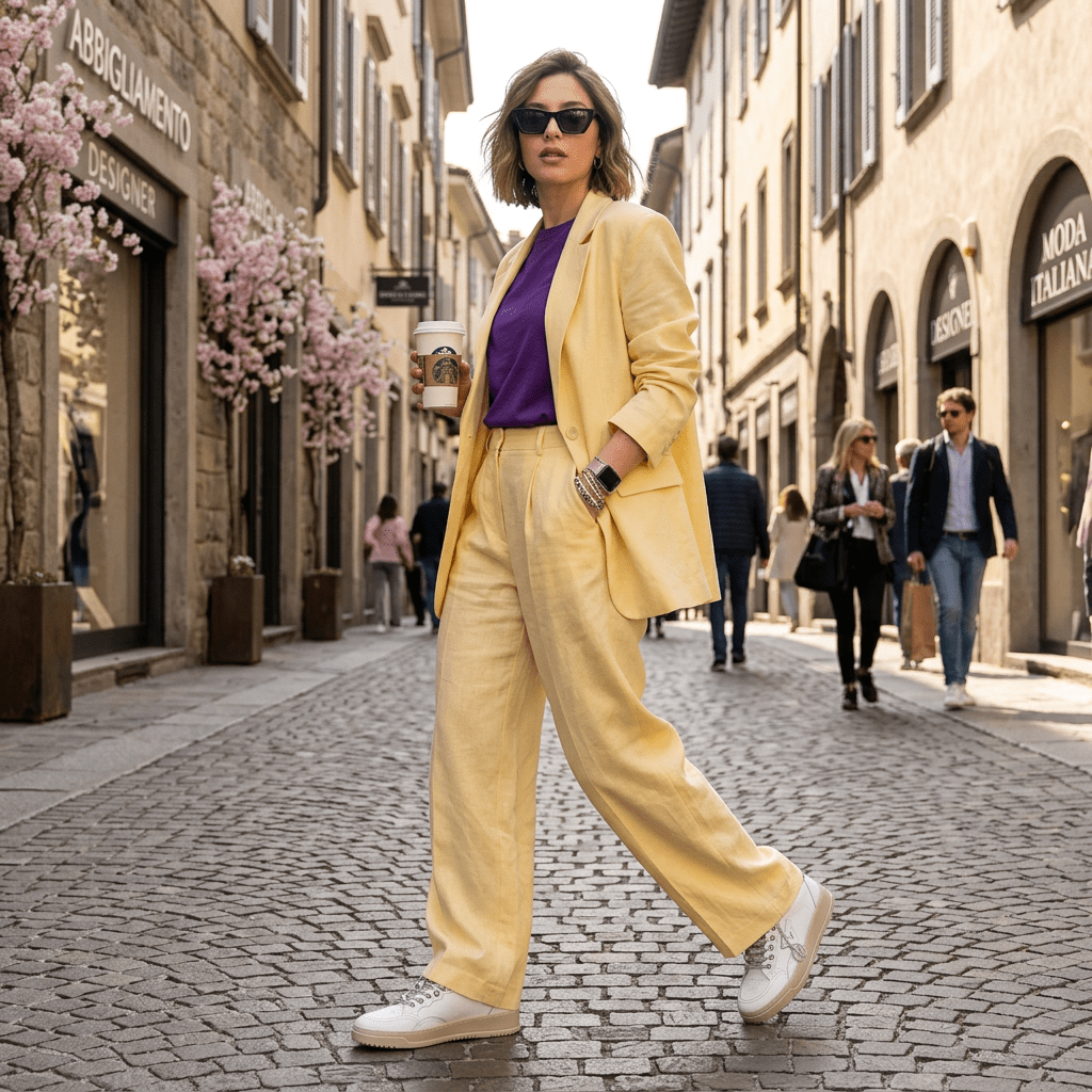 Sneakers in nappa bianca con laccio in strass - TreemmeCreazioni