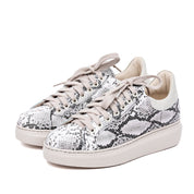 Sneakers in pelle con stampa pitonata. - TreemmeCreazioni