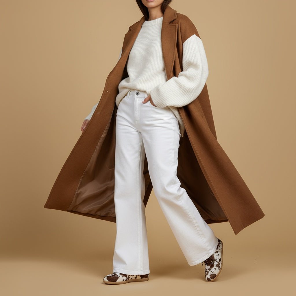 Sneakers in pelle e cavallino stampa cow. - TreemmeCreazioni