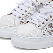 Sneakers in pizzo bianco Stokton. - TreemmeCreazioni