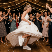 Sneakers in pizzo bianco Stokton. - TreemmeCreazioni