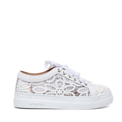 Sneakers in pizzo bianco Stokton. - TreemmeCreazioni
