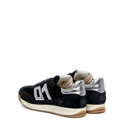 Sneakers in velluto e camoscio nero. - TreemmeCreazioni