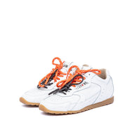Sneakers in vitello bianco anticato - TreemmeCreazioni