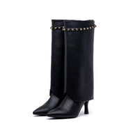 Stivale alto con gambale a tubo. - TreemmeCreazioni