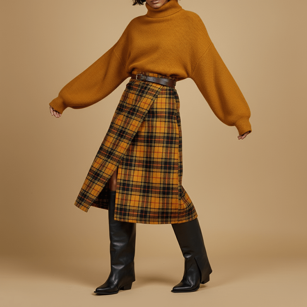 Stivale texano a tubo in pelle di vitello liscia. - TreemmeCreazioni