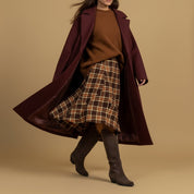 Stivale texano in camoscio con ricamo. - TreemmeCreazioni