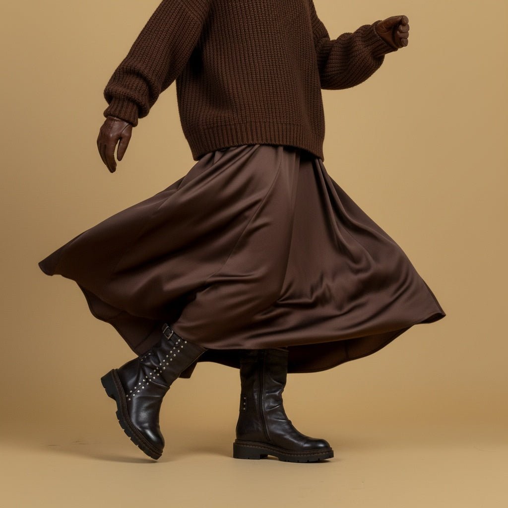 Stivaletto anfibio in vitello t.d.moro con borchie. - TreemmeCreazioni