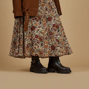 Stivaletto anfibio in vitello t.d.moro con fibbie. - TreemmeCreazioni