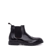 Stivaletto Chelsea uomo in pelle nera.