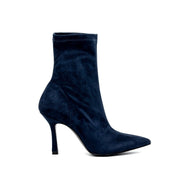 Stivaletto elasticizzato in microfibra blu. - TreemmeCreazioni