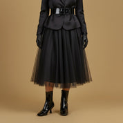 Stivaletto in naplak con forma squadrata. - TreemmeCreazioni