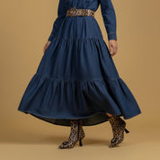 Stivaletto in naplak con stampa maculata. - TreemmeCreazioni