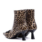 Stivaletto in naplak con stampa maculata. - TreemmeCreazioni