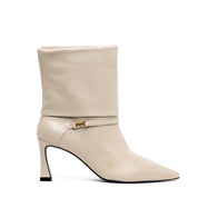 Tronchetto in nappa burro con risvolto. - TreemmeCreazioni