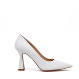 Sposa décolleté in white liz.