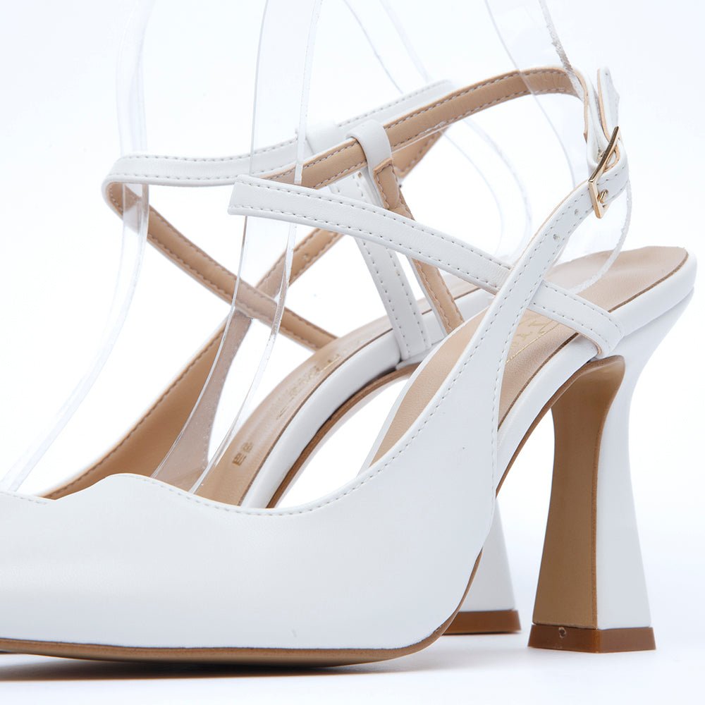 smlekwc Donna Scivolare su Slingback Sandali da Sposa Peep smlekwc Donna Scivolare su Slingback Sandali da Sposa Peep