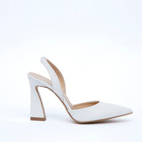 Slingback Sposa con tacco.