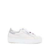 Nappa sneakers with stones.