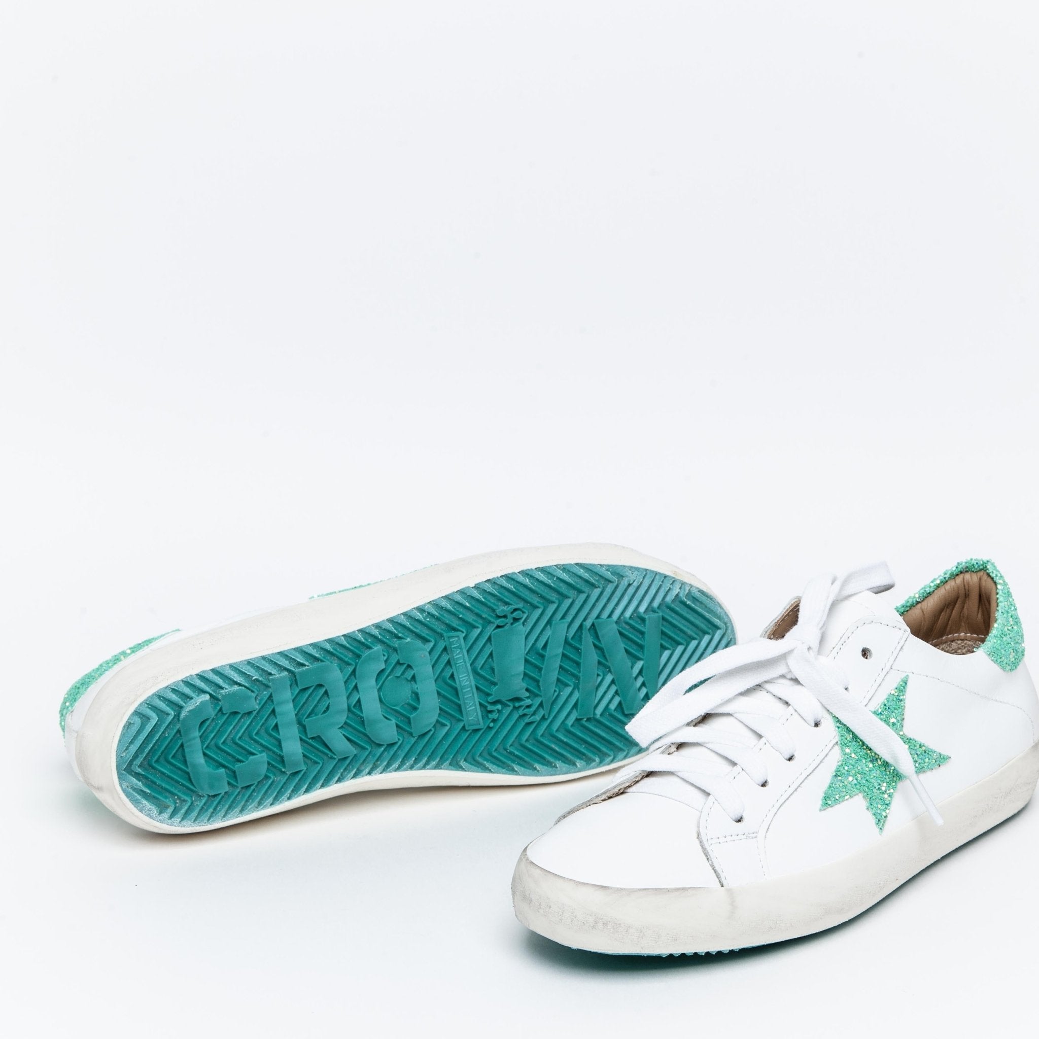 Sneakers con stella on sale glitter