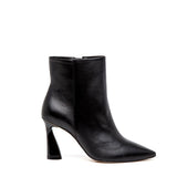 Black nappa ankle boot.
