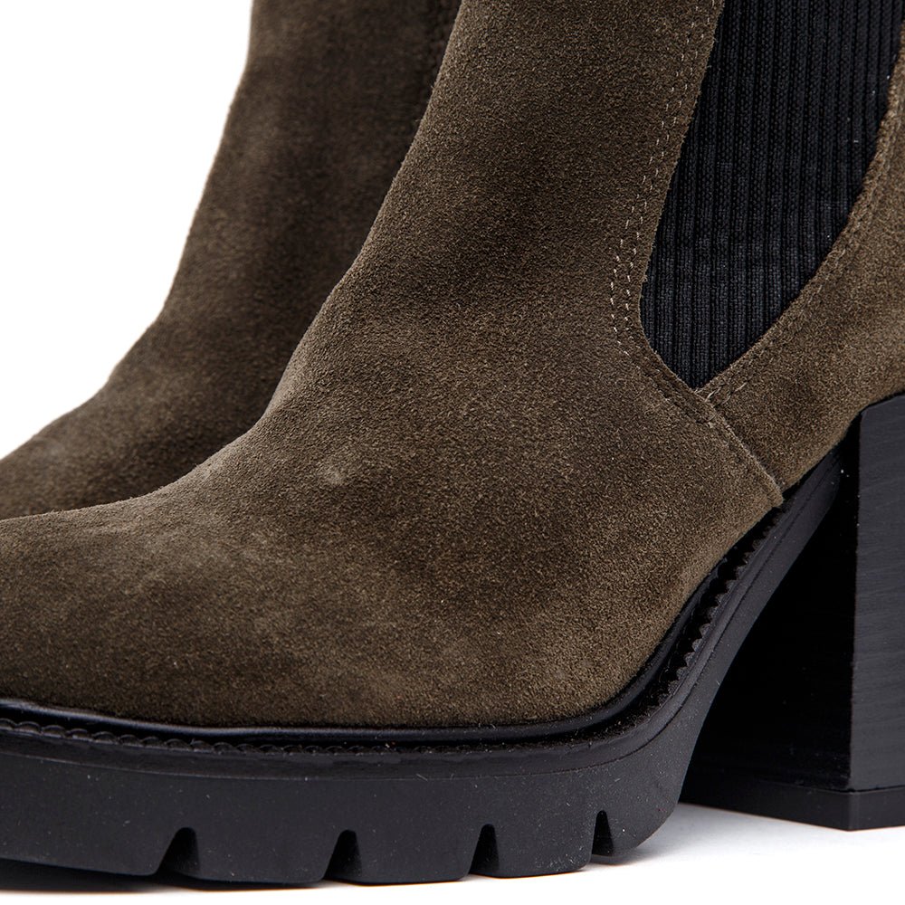 Stivaletto verde deals